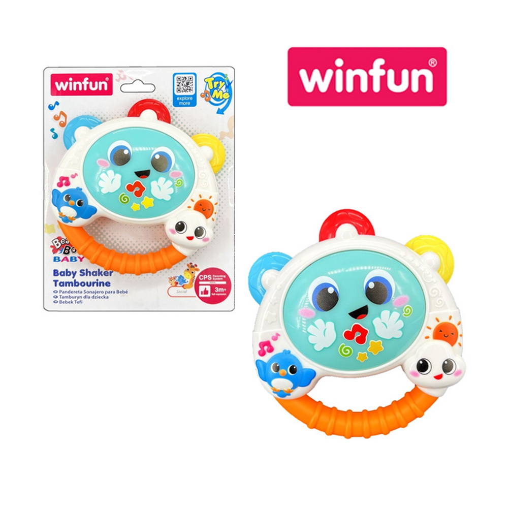 PANDERETA SENSORIAL PARA BEBE