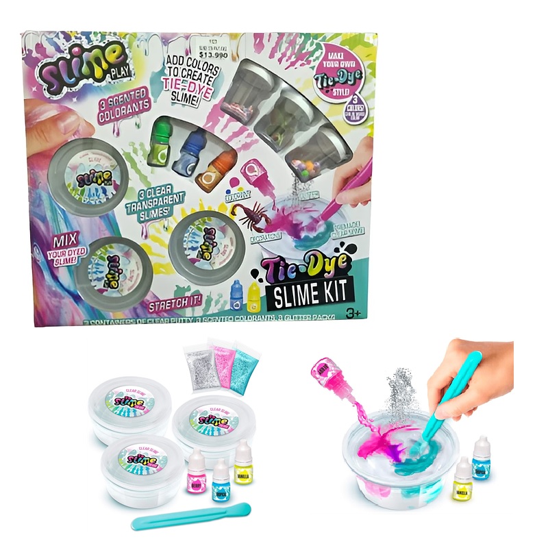 SLIME CON PINTURAS