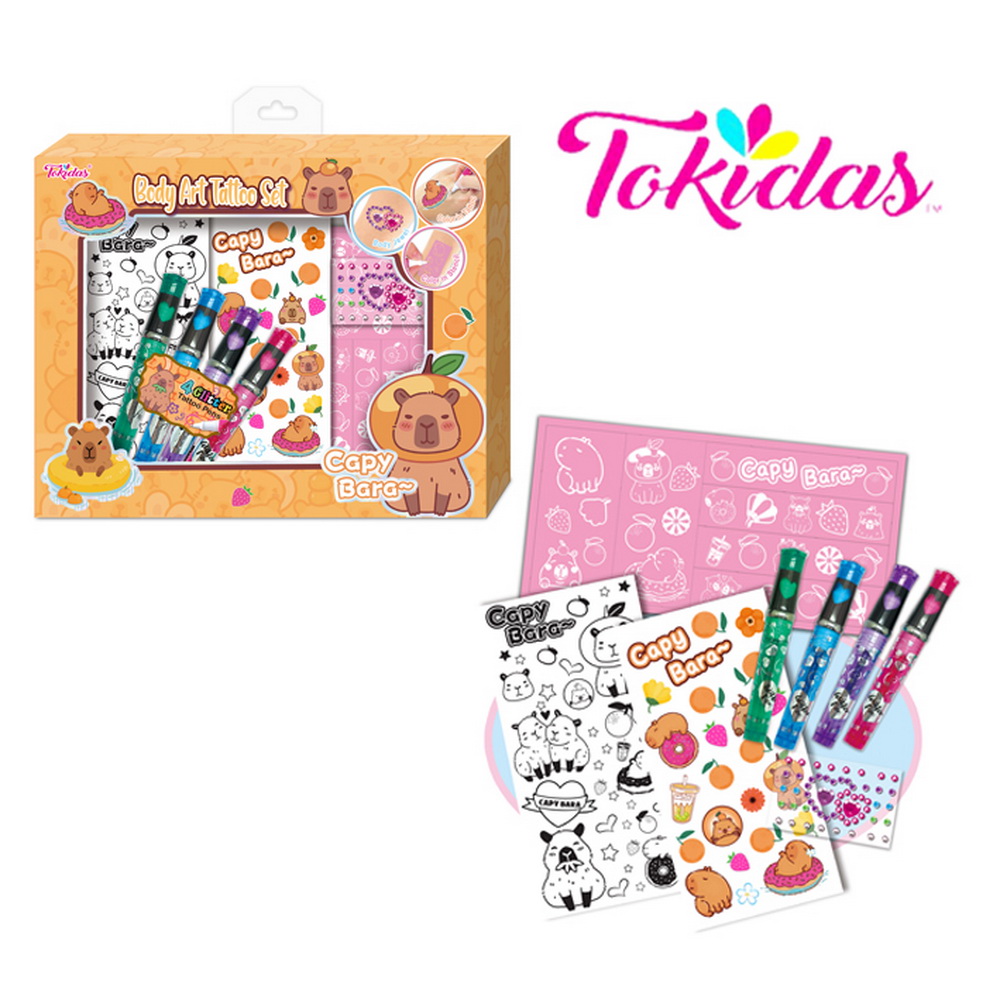 SET CAPYBARA TATTO 