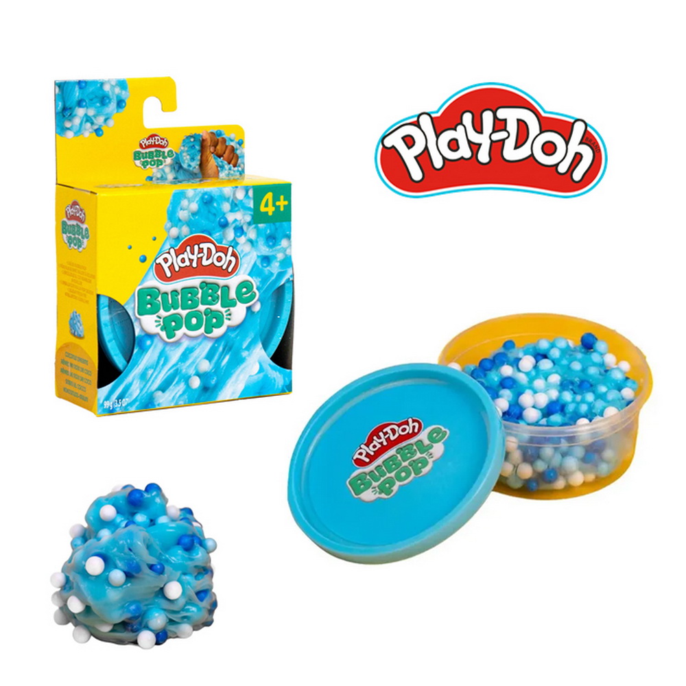 PLAY-DOH MASA BUBBLE POP COLOR BLUE