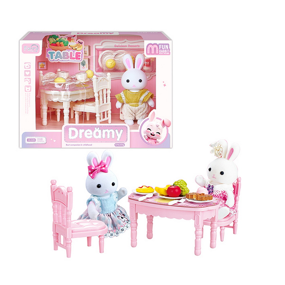 SET COMEDOR CON CONEJITO