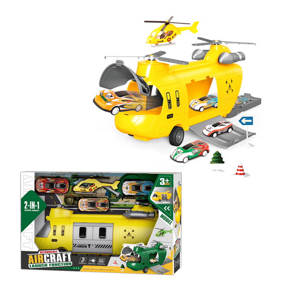 HELICOPTERO TRANSPORTA VEHÍCULOS