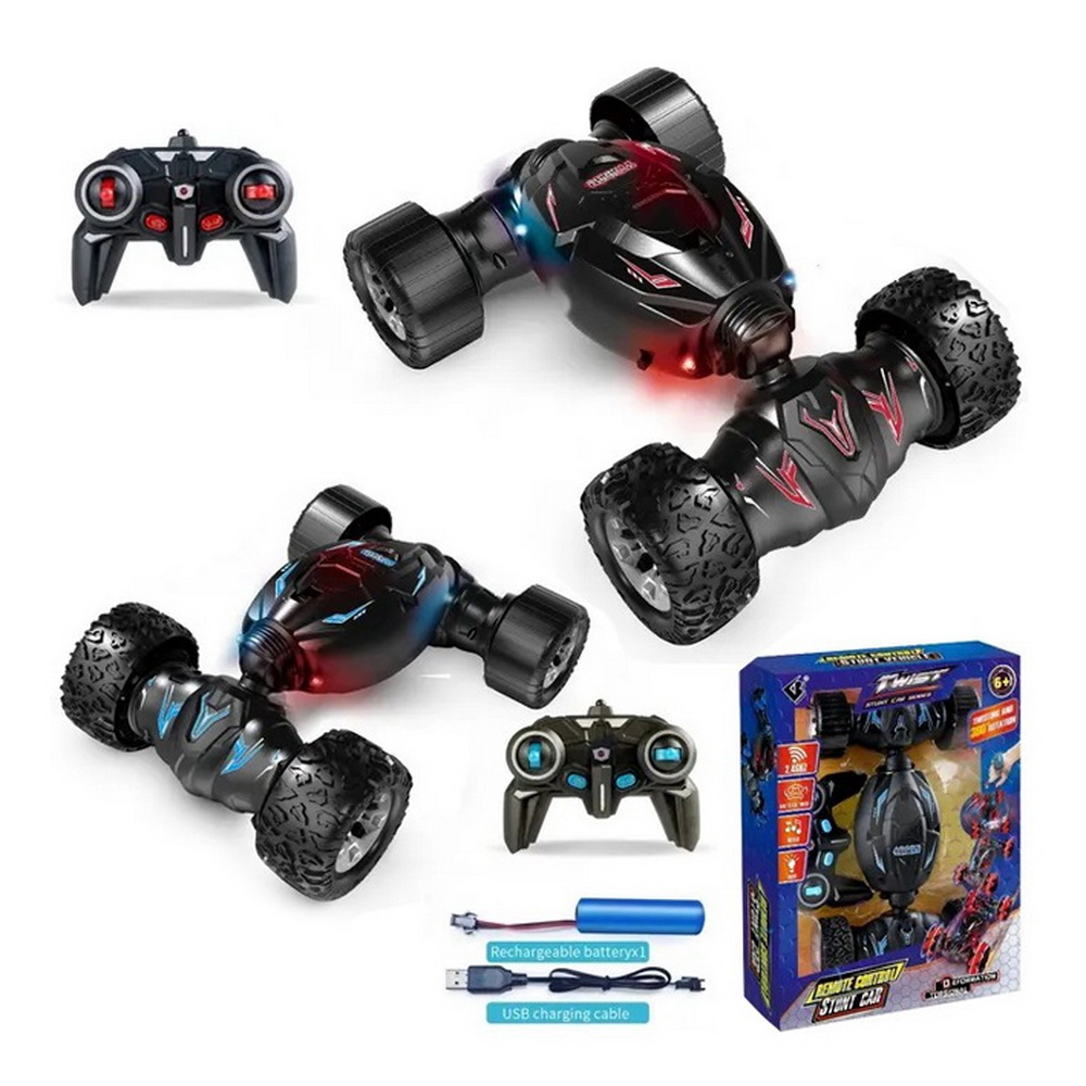 VEHICULO ACROBATICO GIRA 360° CONTROL REMOTO