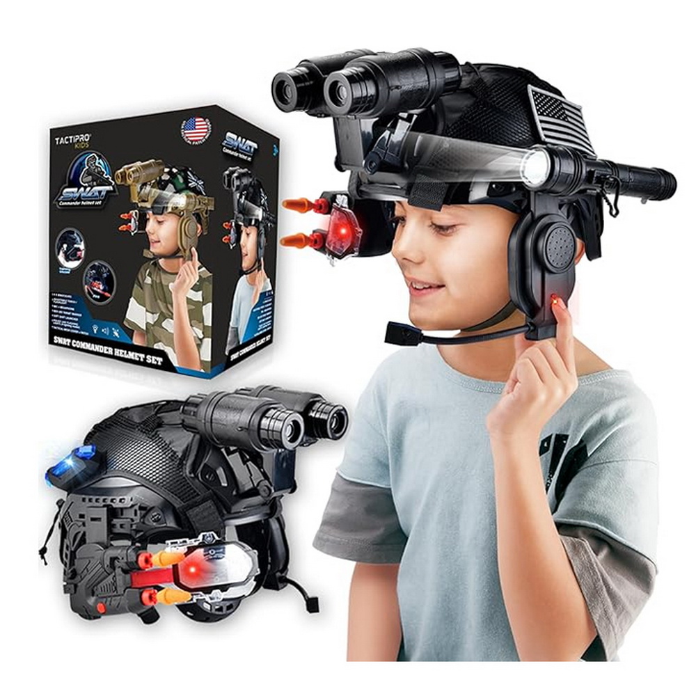 CASCO CON ACCESORIOS BLACK