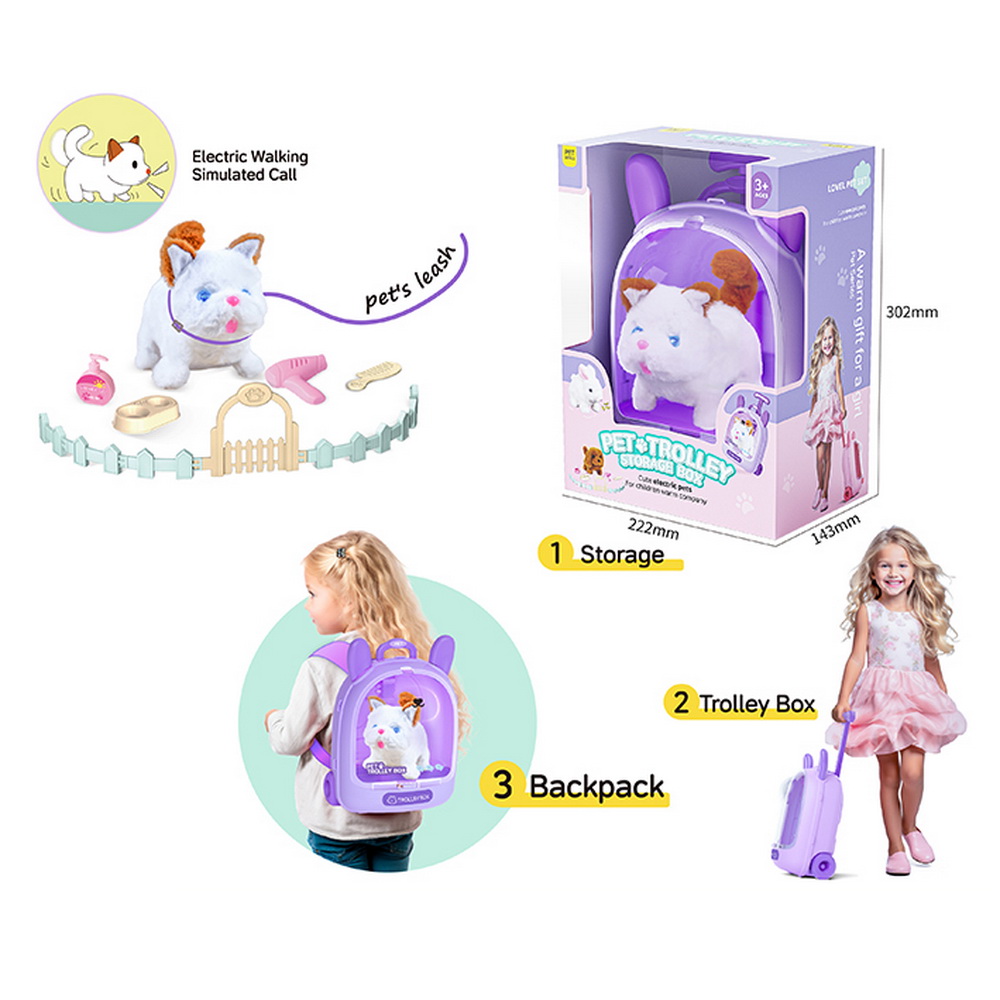 MOCHILA MALETA CON MASCOTA