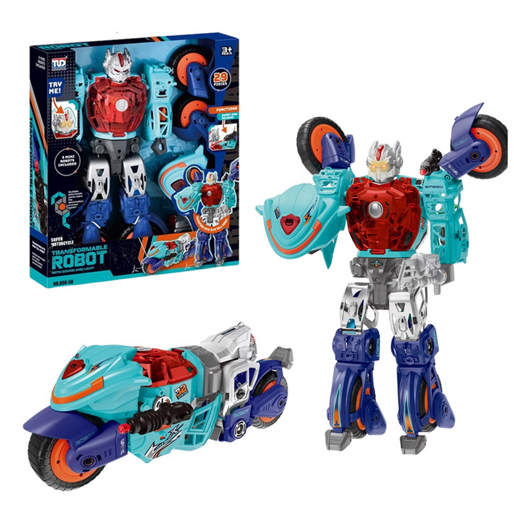 ROBOT TRANSFORMABLE MOTO