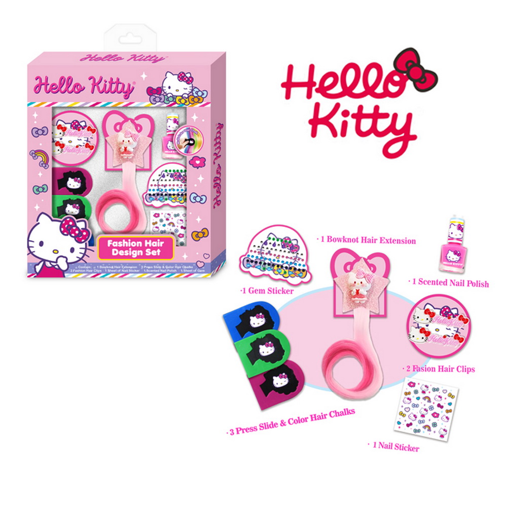 HELLO KITTY DISEÑA PELO