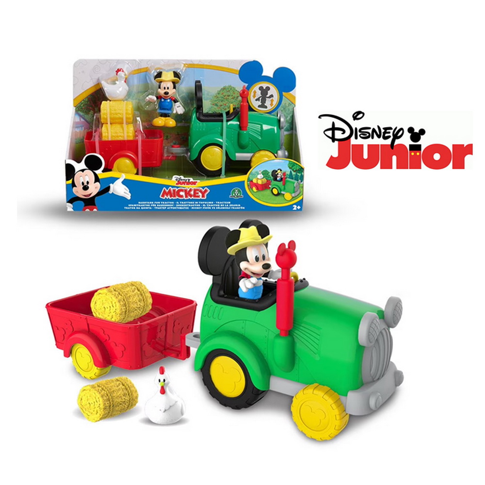 TRACTOR CON REMOLQUE MICKEY MOUSE