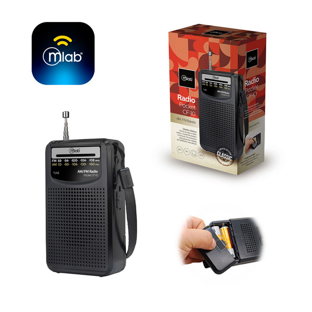 RADIO RETRO PORTATIL MLAB