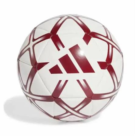 Pelota Fútbol adidas Starlancer Club Blanco/Burdeo
