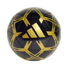 Pelota Fútbol adidas Starlancer Club Negro/Dorado