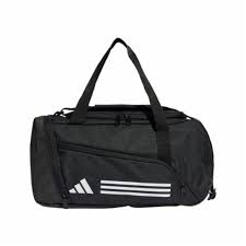 Bolso adidas Essentials 3 Franjas Negro (16,5 lt -18 cm x 40 cm x 20 cm)