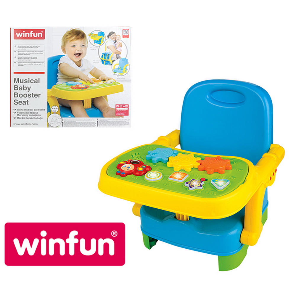 SILLA ELEVADOR MUSICAL PARA BEBES       